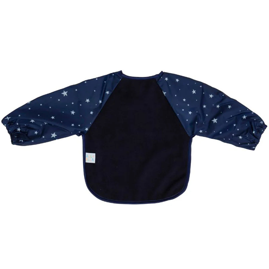 All 4 Ella Long Sleeve Bibs - Star Blue