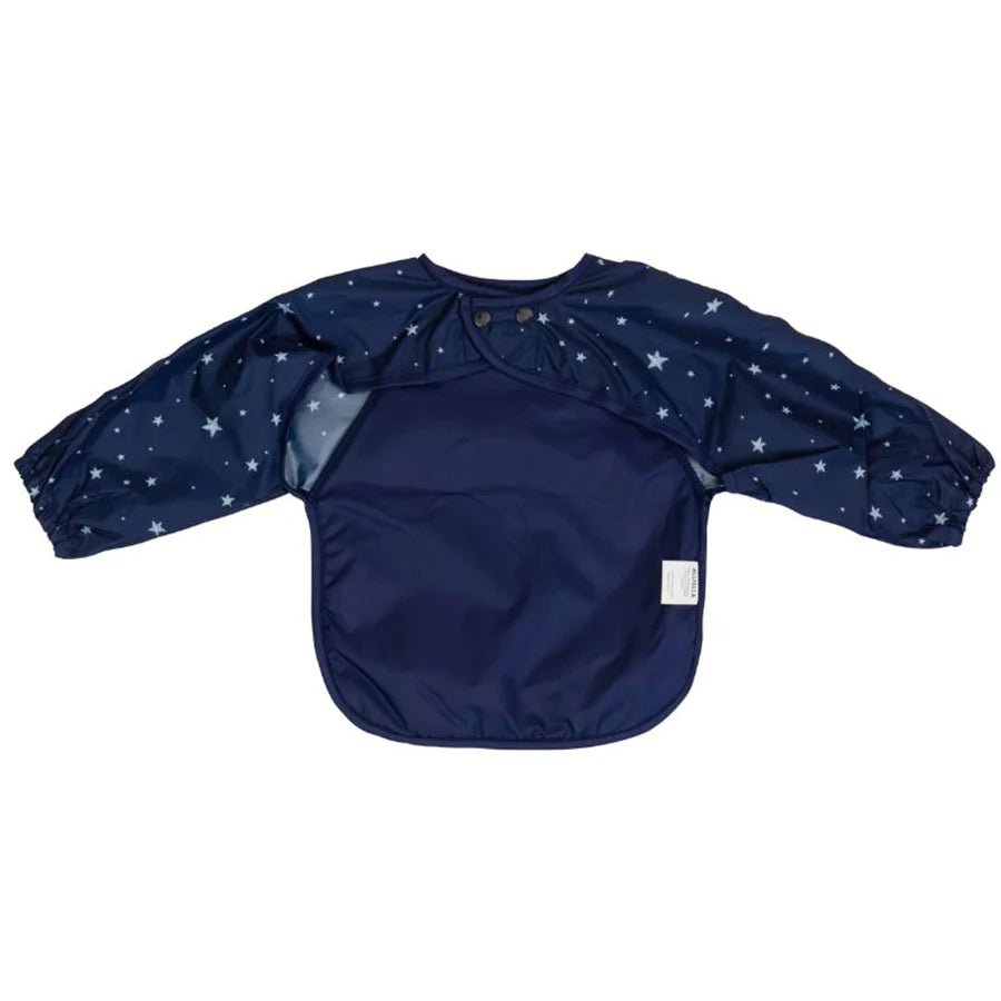 All 4 Ella Long Sleeve Bibs - Star Blue