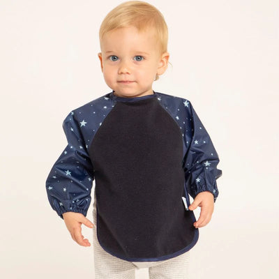 All 4 Ella Long Sleeve Bibs - Star Blue
