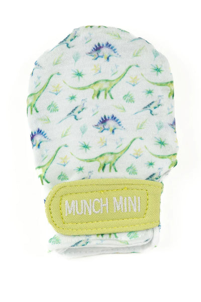 Malarkey Kids Munch Minis Teething & Anti-scratch Mitts - Dinos