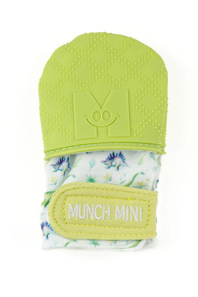 Malarkey Kids Munch Minis Teething & Anti-scratch Mitts - Dinos