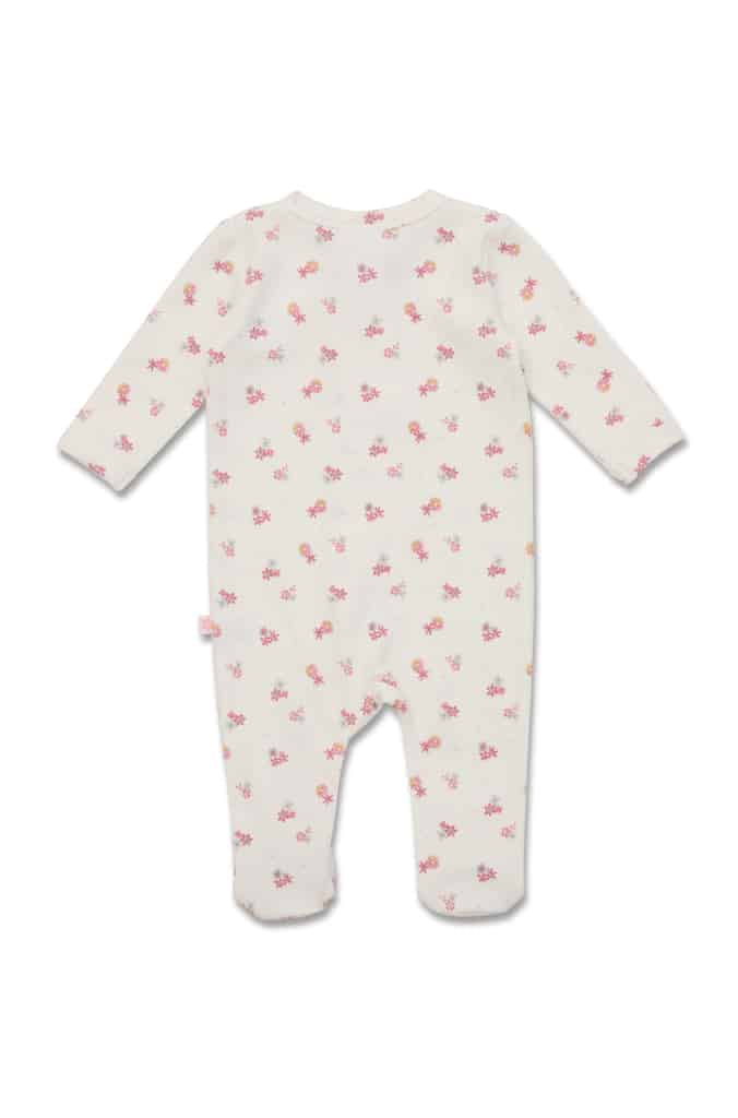 Marquise Girls Garden Floret Zipsuit - Print