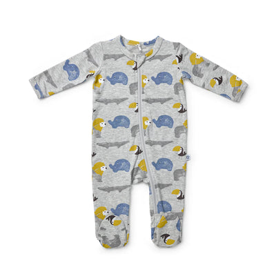 Marquise Animal Play Zipsuit - Print
