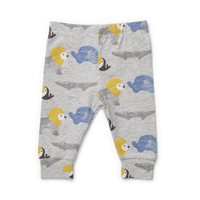 Marquise Animal Play T-Shirt & Legging Set - Blue/Print