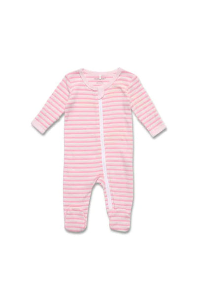 Marquise Unicorn and Stripes Zipsuits 2 Pack - Unicorn/Stripe