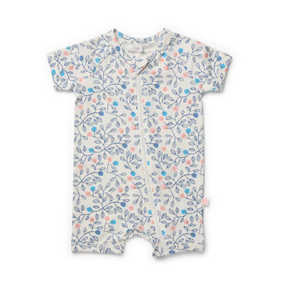 Marquise Garden Party Zip Romper - Print