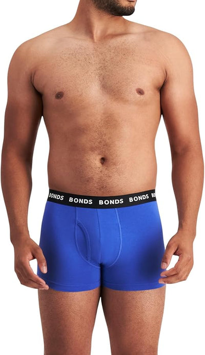 Bonds Mens Everyday Trunks 5 Pack - Black/Blue