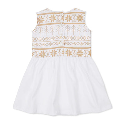 Texas Oak Melody Dress - Sonwflake Print