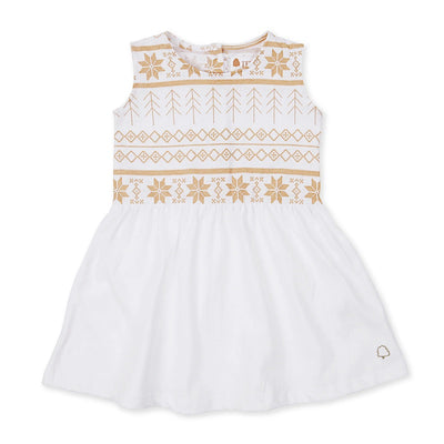 Texas Oak Melody Dress - Sonwflake Print