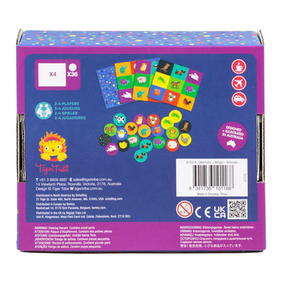 Tiger Tribe Memory + Bingo - Animals