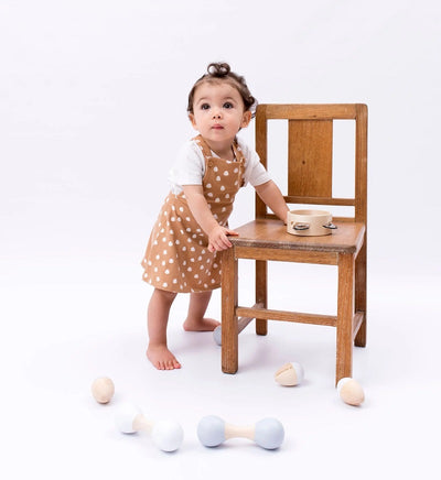 Texas Oak Mila Pinafore - Doe