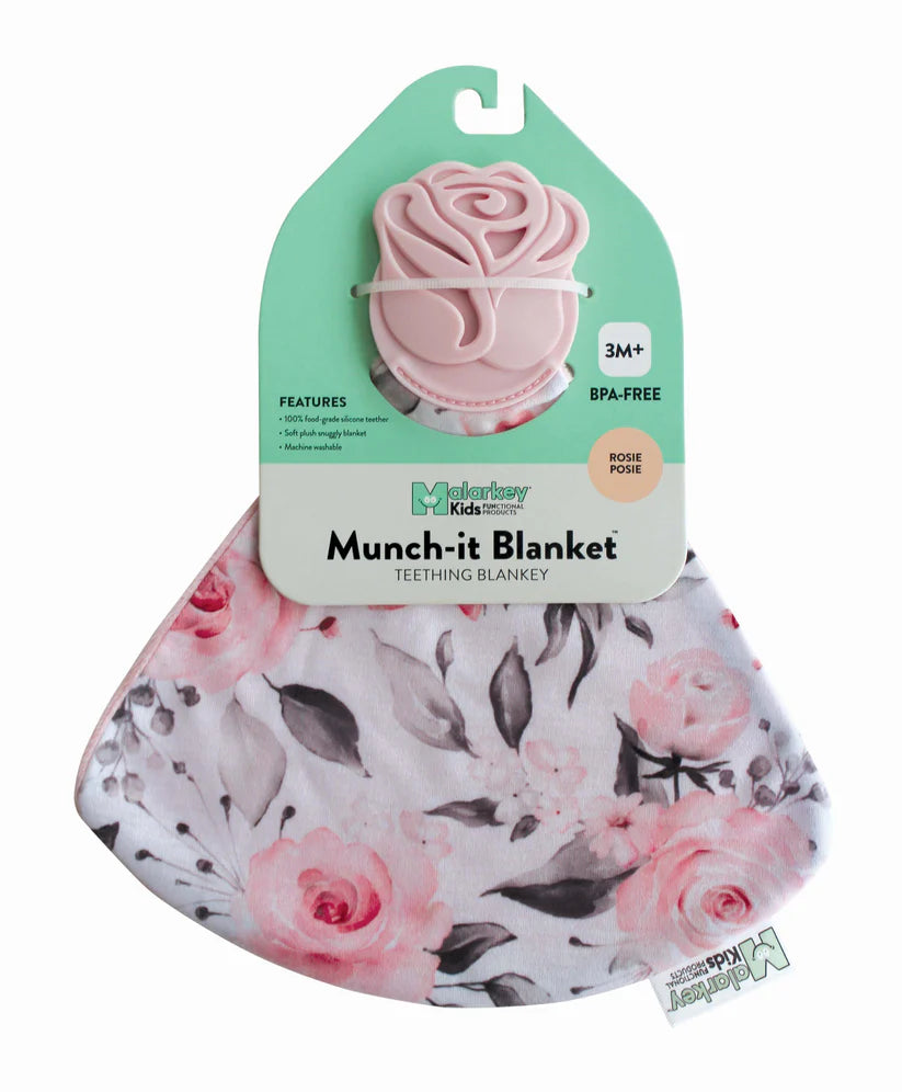 Malarkey Kids Munch-It Blanket - Rosie Posie
