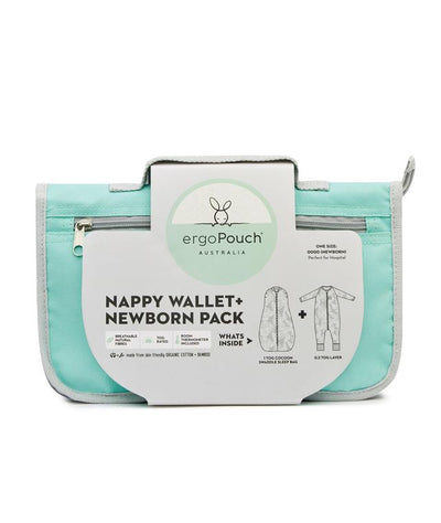 ergoPouch Australia Nappy Wallet Gift Pack - Grey Marle