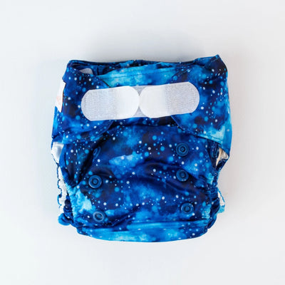 Monarch Ultimate Wipeable Cloth Nappy V3.0 With Hook & Loop - Snowstorm
