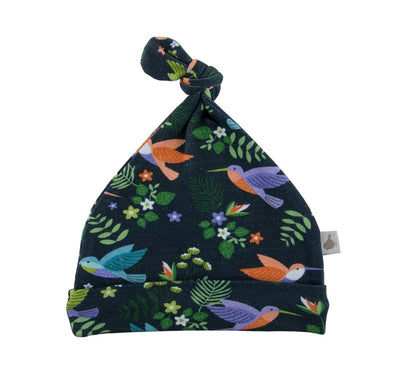 Emotion & Kids Organic Cotton Hat - Hummingbirds