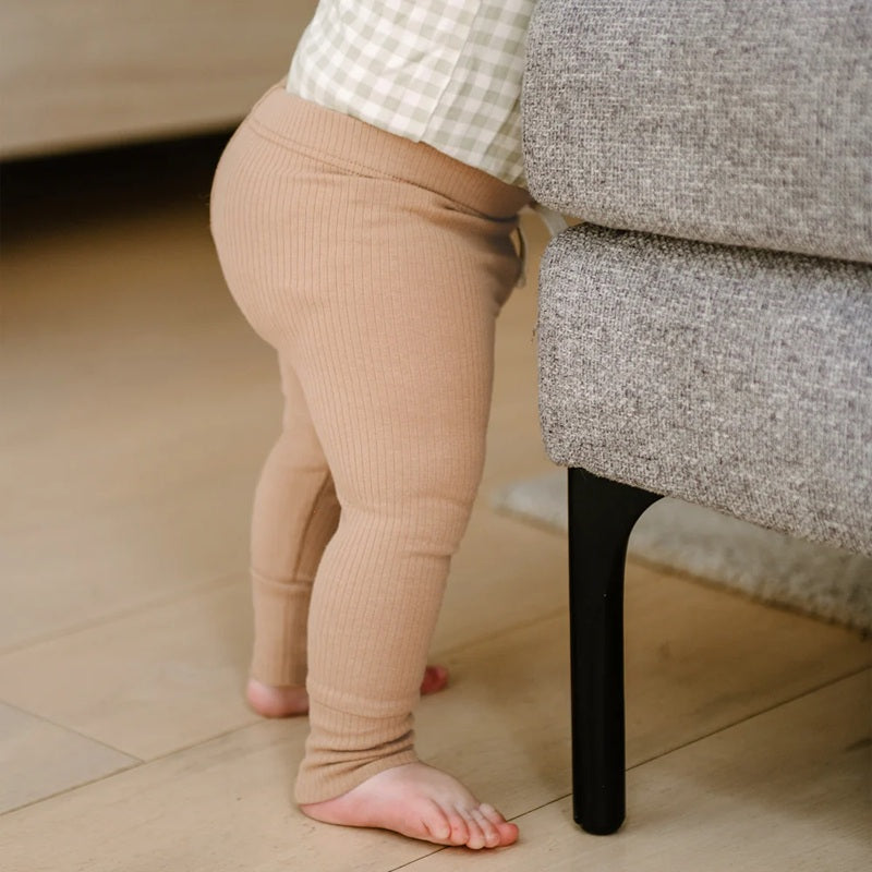 Kynd Baby Rib Legging - Mocha