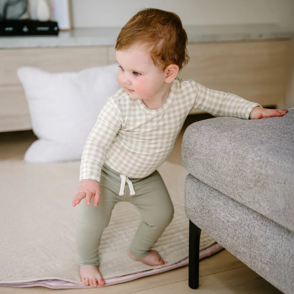 Kynd Baby Rib Legging - Sage