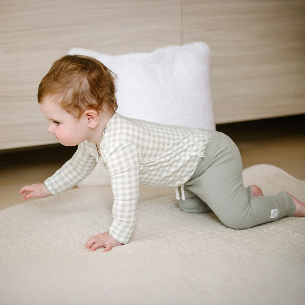 Kynd Baby Rib Legging - Sage