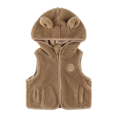 Kynd Baby Sherpa Vest - Mocha