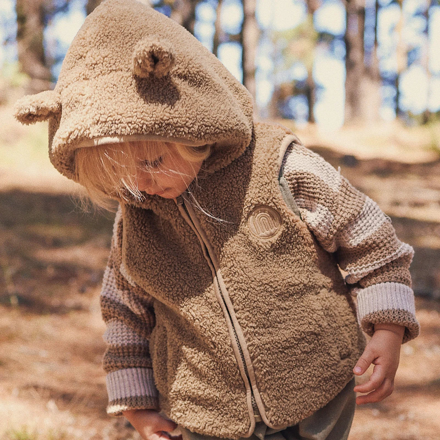 Kynd Baby Sherpa Vest - Mocha