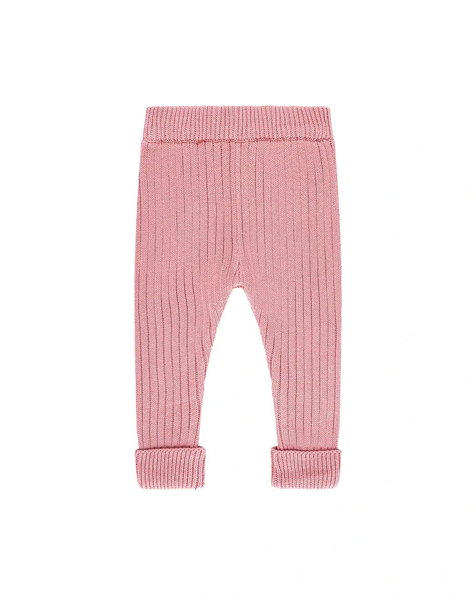 Kynd Baby Organic Chunky Rib Knit Pant - Cameo