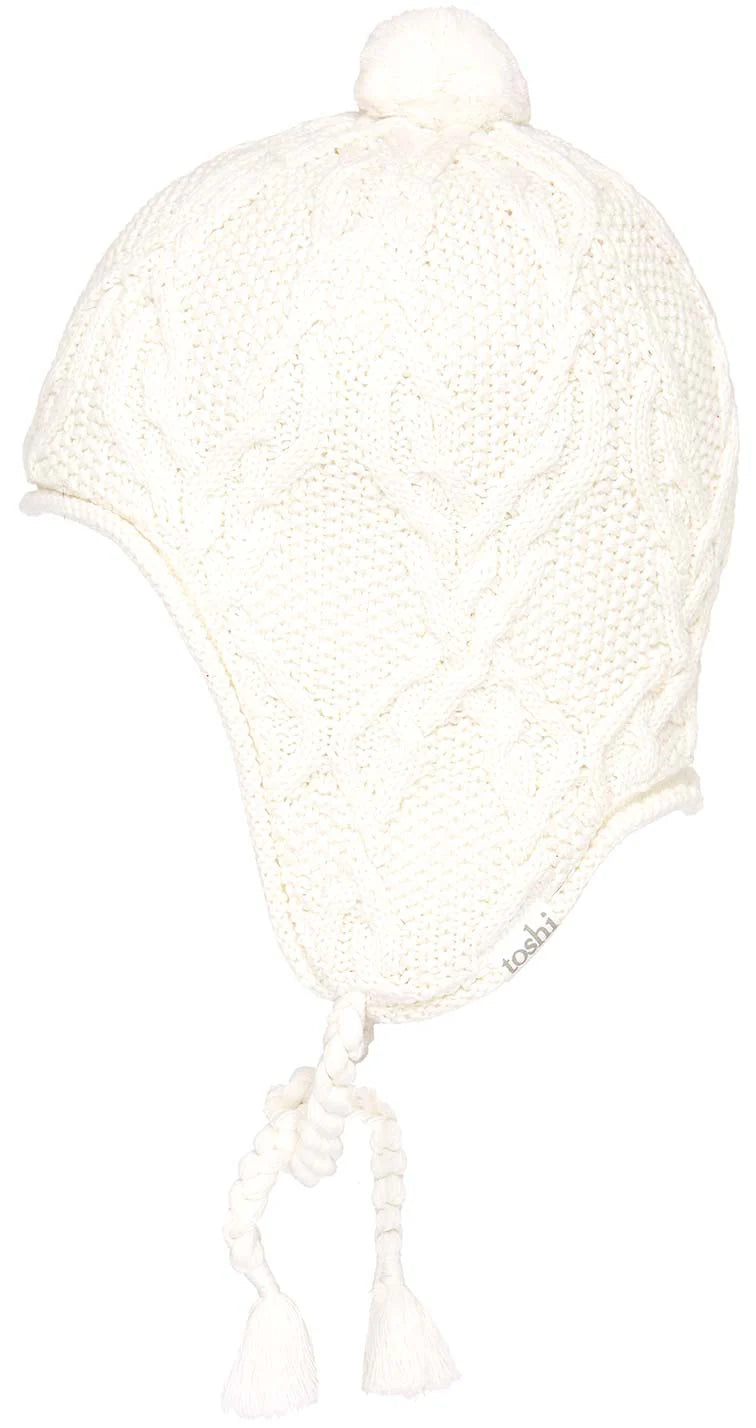 Toshi Organic Earmuff Bowie - Cream