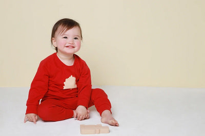 Texas Oak Oak Tree Sweater - Red