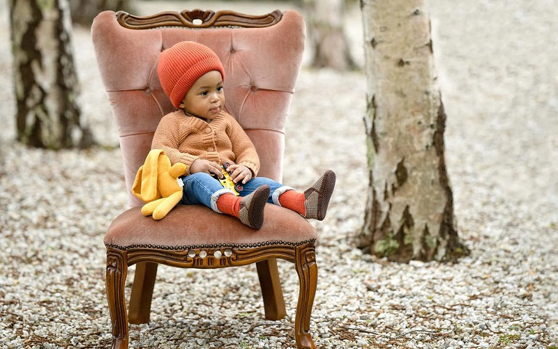 Toshi Organic Beanie Snowy - Coral