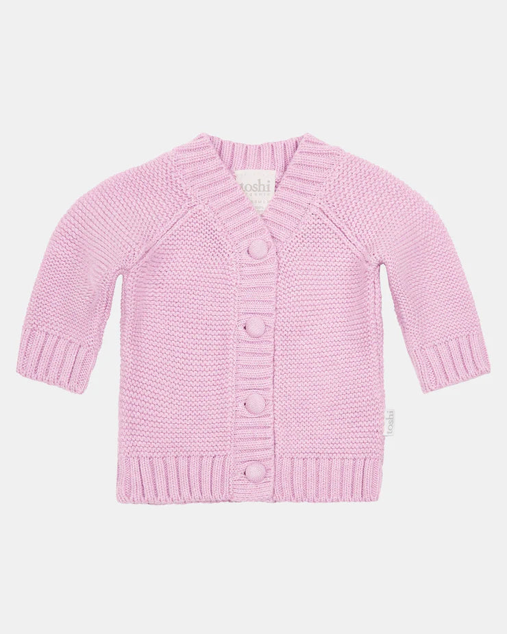 Toshi Organic Cardigan Andy - Lavender