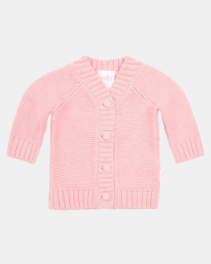 Toshi Organic Cardigan Andy - Pearl