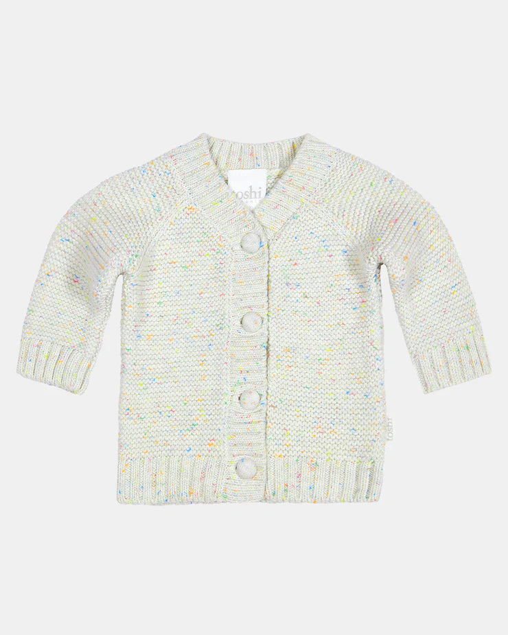 Toshi Organic Cardigan Andy - Snowflake