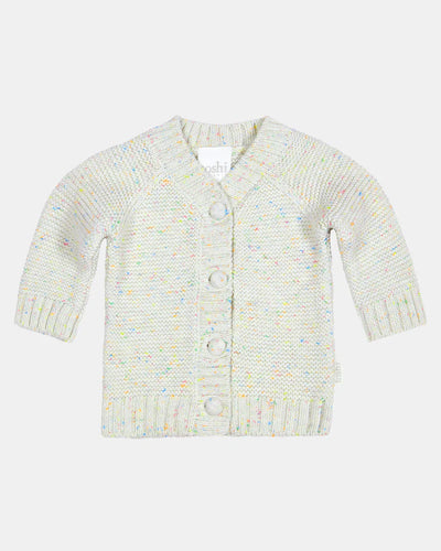 Toshi Organic Cardigan Andy - Snowflake