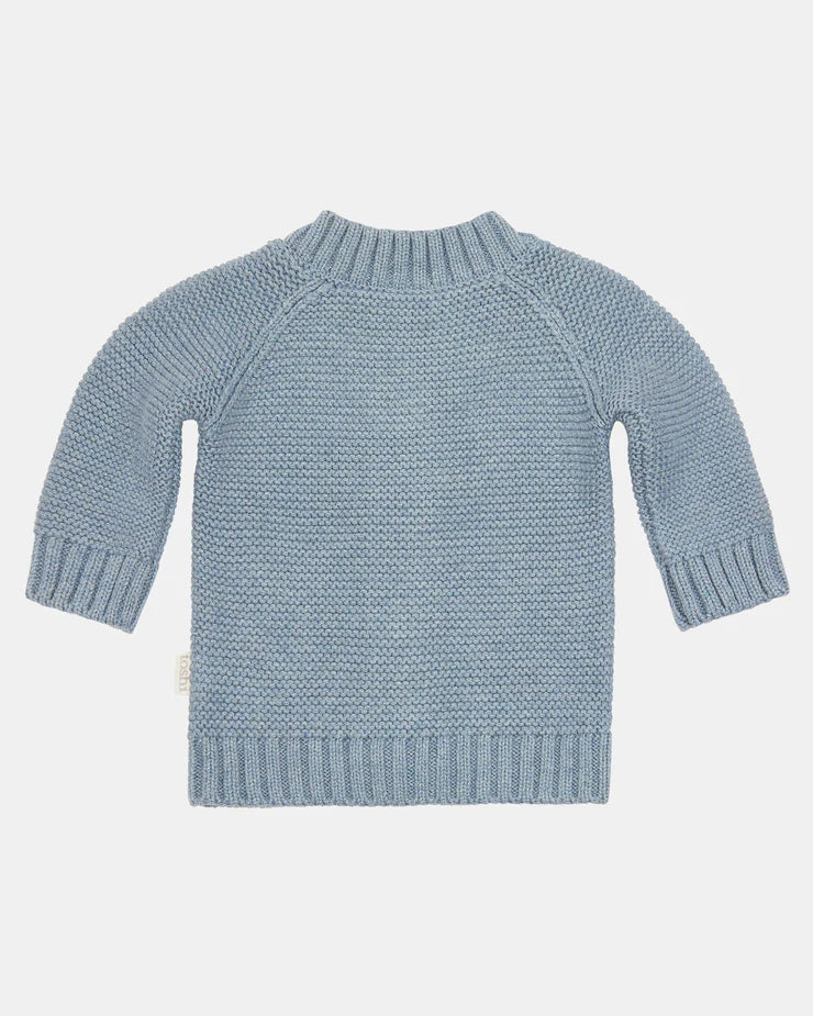 Toshi Organic Cardigan Andy - Storm