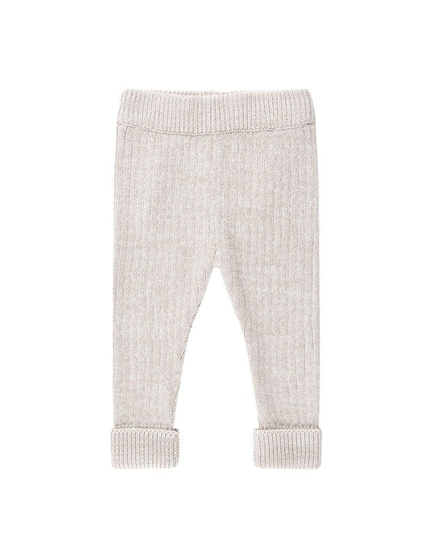 Kynd Baby Organic Chunky Rib Knit Pant - Oatmeal