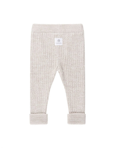 Kynd Baby Organic Chunky Rib Knit Pant - Oatmeal
