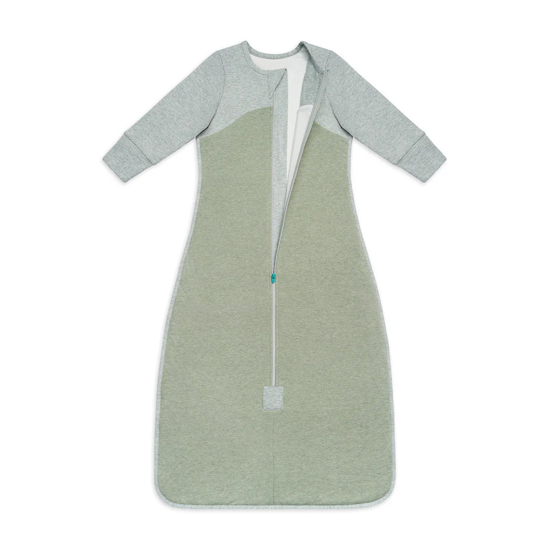 Love To Dream Organic Cotton Fleece Sleep Bag Long Sleeve 1.0 TOG - Olive