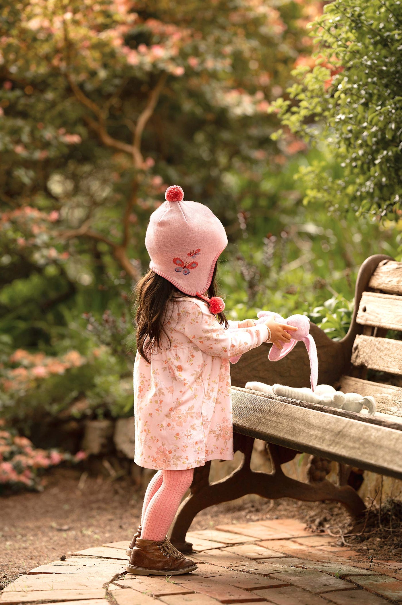 Toshi Organic Earmuff Storytime - Butterfly Bliss
