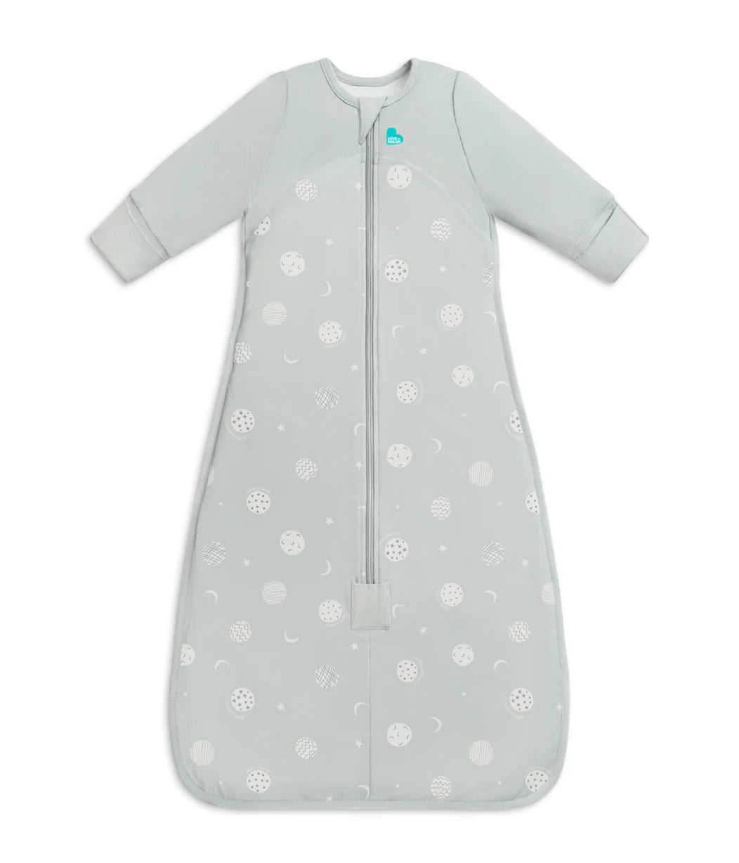 Love To Dream Original Cotton Sleep Bag Long Sleeve 1.0 TOG - Olive Little Dreamer