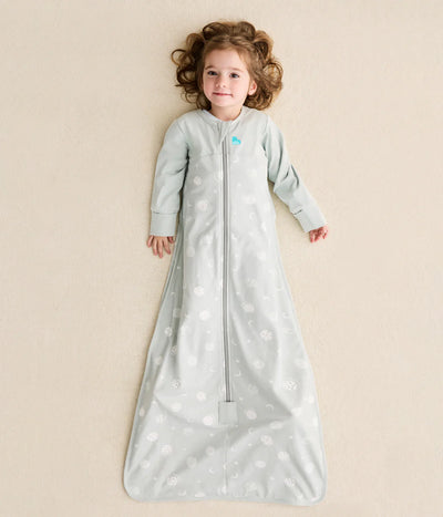 Love To Dream Original Cotton Sleep Bag Long Sleeve 1.0 TOG - Olive Little Dreamer