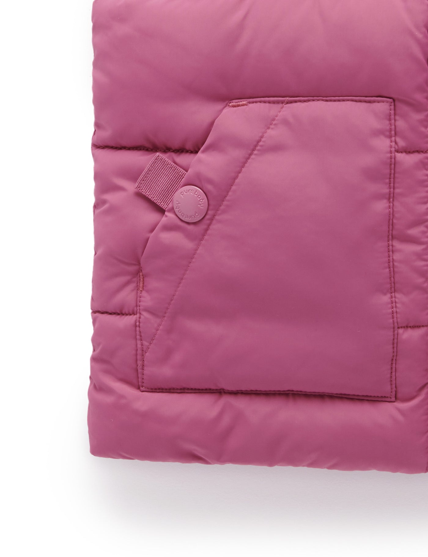 Purebaby Shower Proof Padded Vest - Quartz