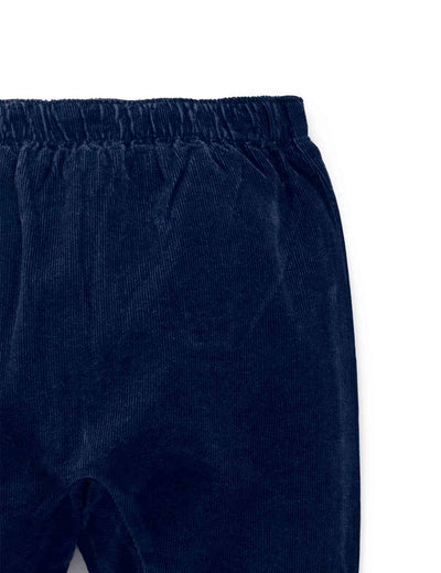 Purebaby Cord Slouch Pant - Winter Navy