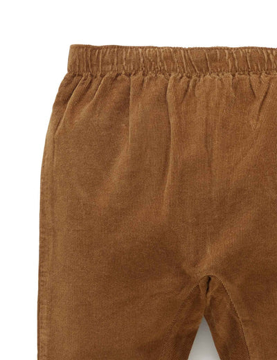 Purebaby Cord Slouch Pant - Maple