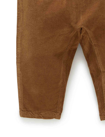Purebaby Cord Slouch Pant - Maple