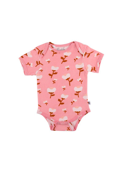 Emotion & Kids Short Sleeve Bodysuit - Paper Cut Blossom