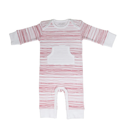 Emotion & Kids All in One Outfit - Red Scribble