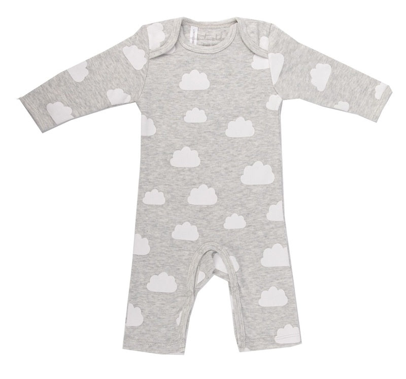 Emotion & Kids All In One Outfit - Grey Clouds