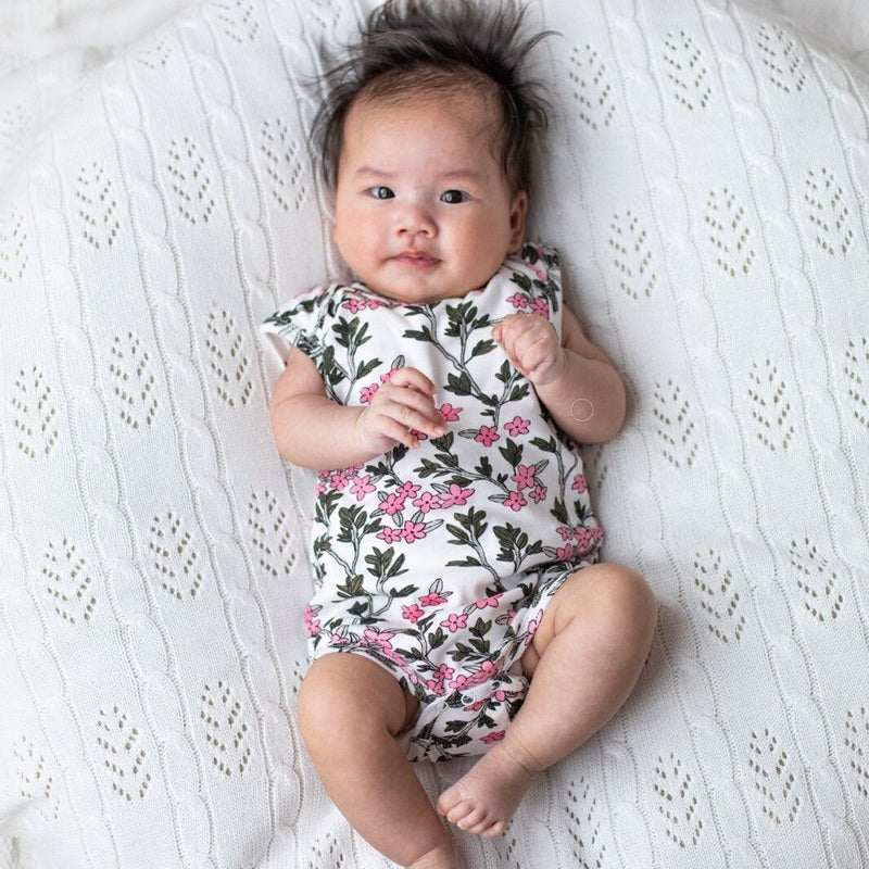 Emotion & Kids Singlet Suit - Messy Wild Flowers