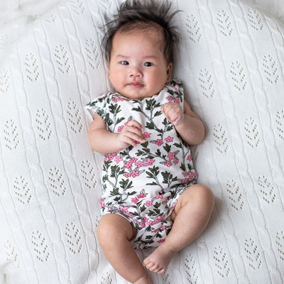 Emotion & Kids Singlet Suit - Messy Wild Flowers