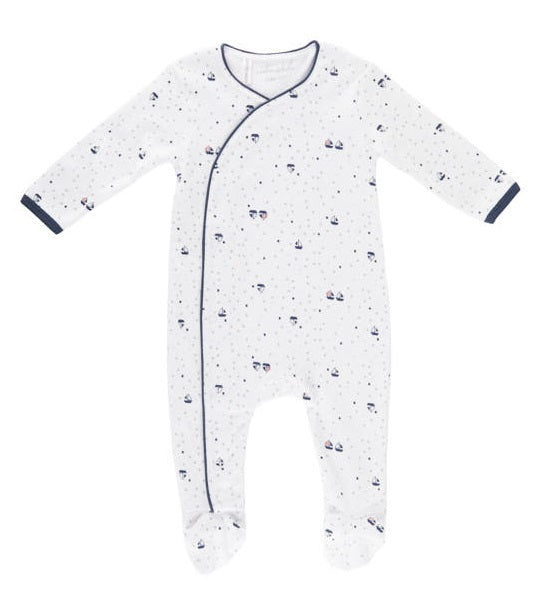 Emotion & Kids Crossover Outfit With Feet - Yachts