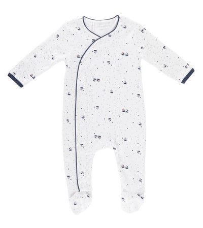Emotion & Kids Crossover Outfit With Feet - Yachts